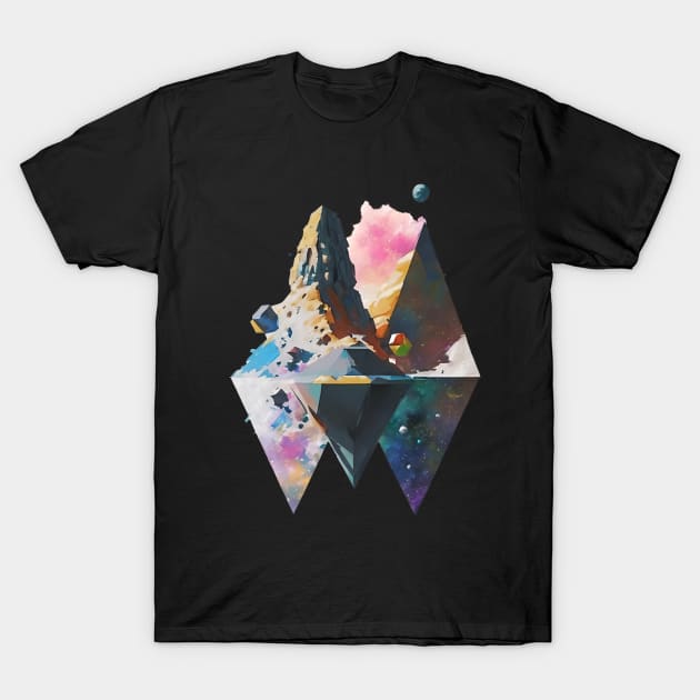 Abstract mountain T-Shirt by SYAO
